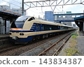 E653 series Limited Express Inaho train in 583 series livery stopped at JR Tsuruoka Station on the Uetsu Main Line (Tsuruoka City, Yamagata Prefecture, Japan) E653 series Limited Express Inaho train in 583 series livery stopped at JR Tsuruoka Station on the Uetsu Main Line (Tsuruoka City, Yamagata Prefecture, Japan) 143834387