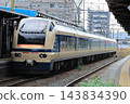 E653 series Limited Express Inaho train in 583 series livery departing from JR Tsuruoka Station on the Uetsu Main Line (Tsuruoka City, Yamagata Prefecture, Japan) E653 series Limited Express Inaho train in 583 series livery departing from JR Tsuruoka Station on the Uetsu Main Line (Tsuruoka City, Yamagata Prefecture, Japan) 143834390