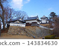 備中松山城（天守閣、城門、二重塔樓） 143834630