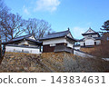 備中松山城（天守閣、城門、二重塔樓） 143834631