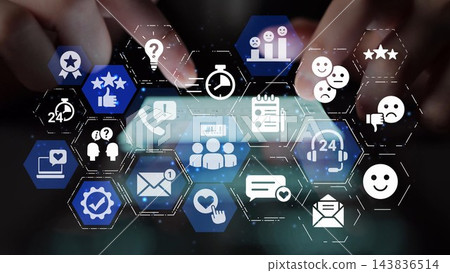 Customer Reviews Enhancing Business Satisfaction Strategy Funnel 143836514