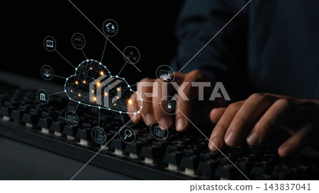 Cloud computing and connected services in digital infrastructure Marrow 143837041