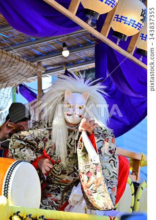 川越祭上的狐神花車 川越祭上的狐神花車 143837355