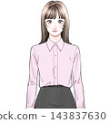 辦公室職員 A_Blouse_Normal 143837630