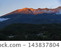 Dawn of Mount Ontake 143837804