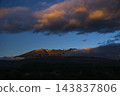 Mount Ontake in the morning glow 143837806