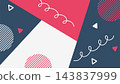 Geometric pattern abstract background 143837999