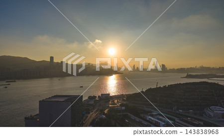 Hong Kong Oct 19 2026 Victoria Harbour City Skyline View 143838968