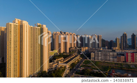 Hong Kong Oct 19 2026 High Density Residential Towers In Yau Tong Hong Kong Oct 19 2026 High Density Residential Towers In Yau Tong 143838971