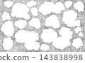 Hand-drawn illustration of sheep clouds 143838998