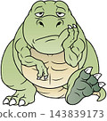 Fun dinosaur illustration ☆ Tyrannosaurus 143839173
