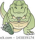 Fun dinosaur illustration ☆ Tyrannosaurus 143839174