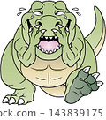 Fun dinosaur illustration ☆ Tyrannosaurus 143839175