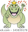 Fun dinosaur illustration ☆ Tyrannosaurus 143839178