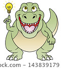 Fun dinosaur illustration ☆ Tyrannosaurus 143839179