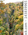 [Takayama Village: "Yataki" - a vertical waterfall with a drop of approximately 180m, located in the Matsukawa Valley at an altitude of 2305m] 143839965