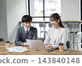 Meeting, interview, conference, men and women 143840148