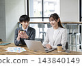 Meeting, interview, conference, men and women 143840149
