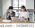Meeting, interview, conference, men and women 143840151