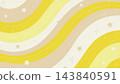 A cute pastel abstract wallpaper flowing horizontal wavy bands vector background 143840591
