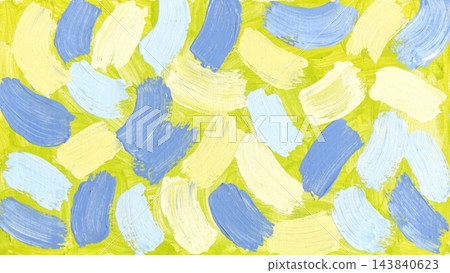 Abstract hand painted acrylic filled with chunky vector background 143840623
