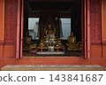 Buddha statue at Wat Chalong Temple in Phuket, Thailand 143841687