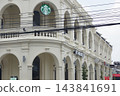 Buildings in Phuket Town, Phuket, Thailand 143841691