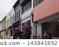 Streetscape of Phuket Town, Phuket, Thailand 143841692