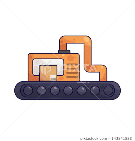 Illustration of Manufacture Illustration of Manufacture 143841828