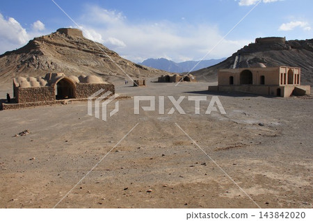 伊朗，亞茲德，寂靜之塔，天葬遺址，達赫梅，瑣羅亞斯德教墓地 143842020