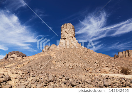 Sahara Desert, Tassili N'Ajjer in Algeria Sahara Desert, Tassili N'Ajjer in Algeria 143842495
