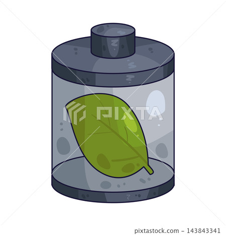 Illustration of Eco Battery Illustration of Eco Battery 143843341
