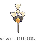 Illustration of Wind Light 143843361
