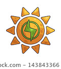 Illustration of Energy Sun 143843366