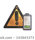Illustration of Energy Alert 143843373