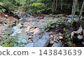 Water source on mountain path 143843639