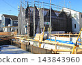 A large house was demolished and the resulting vacant lot was divided into two sections. 143843960