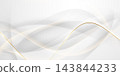 White abstract background with luxury vector illustration. 143844233