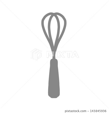 A simple, hand-drawn style illustration of a whisk. A simple, hand-drawn style illustration of a whisk. 143845936