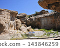 Sasanian-era relief in Naqsh-Rajab, near Shiraz, Iran. 143846259