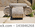 Persepolis, near Shiraz, Iran, the capital of the Achaemenid Persian Empire, capital of a column. 143846268