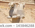 Persepolis, near Shiraz, Iran, the capital of the Achaemenid Persian Empire, the capital of the Griffin (Homa) Pillar. 143846288