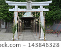 千葉縣明殿春日神社的秋景 143846328