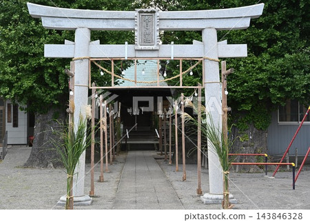 千葉縣明殿春日神社的秋景 千葉縣明殿春日神社的秋景 143846328
