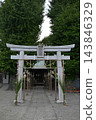 千葉縣明殿春日神社的秋景 143846329