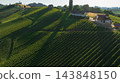 Carinthia Vineyards Green Hills Aerial View Austria 143848150