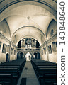Image of a village church, Chamonix, France 143848640