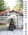 Shichi-Go-San (a traditional Japanese rite of passage for 3-year-old boys) 143849352