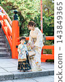 Shichi-Go-San (traditional Japanese rite of passage for children) - 3-year-old boy and his parent 143849365