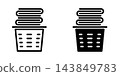 Laundry icon design template 143849783